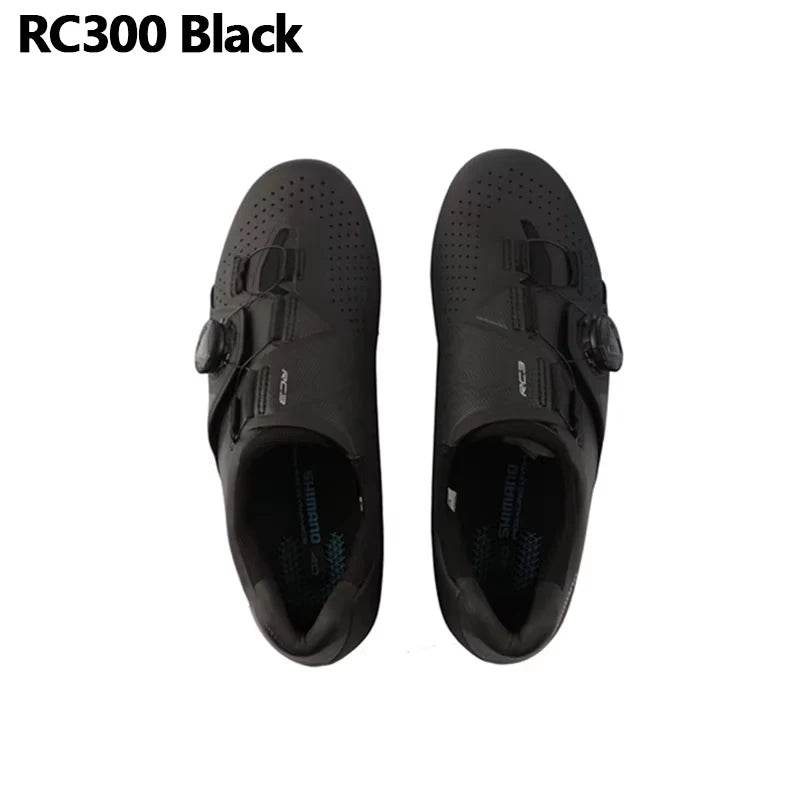 New SHIMANO SH-RC302 RC3 RC300 Glass Fiber Reinforced Nylon Bottom Road Bike Bicycle Self-locking Cycling ShoesLock Shoes - KICKSTART