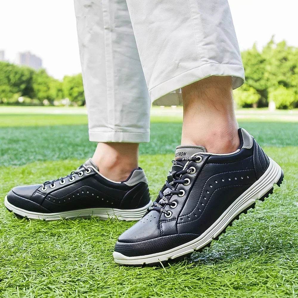 Professional Men Golf Shoes Quality Golf Sneakers Luxury Outdoor Walking Gym Sneakers - KICKSTART