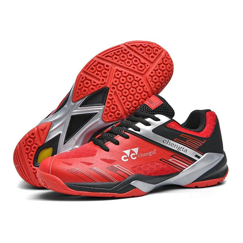 Men Tennis Lightweight Carbon Plate Badminton Training Sport Shoes Outdoor Professional Volleyball Squash Athletic Sneakers - KICKSTART