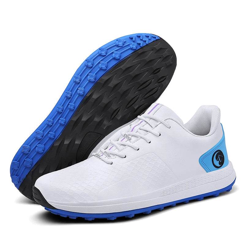 Professional Casual Golf Shoes Outdoor Waterproof Non-Slip Golf Sneakers Men Luxury Athletic Golfer Footwear Golfing Sport Shoes - KICKSTART