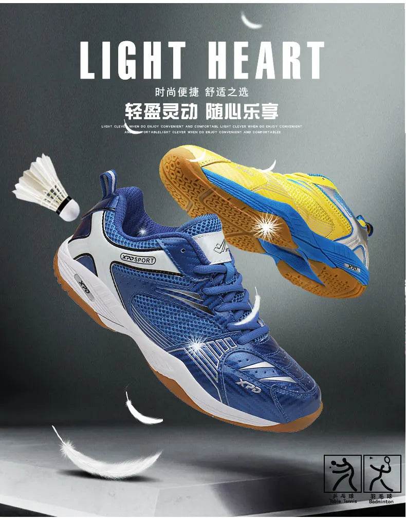 2024 New Men's and Women's Volleyball Shoes, Outdoor Fitness Badminton Shoes, Mesh Breathable Tennis Shoes, Sizes 36-45 - KICKSTART