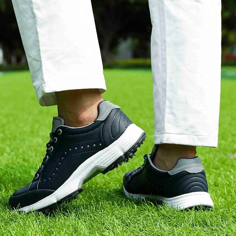 Waterproof Golf Shoes Men Golf Sneakers Comfortabl Gym Sneakers Walking Footwear - KICKSTART