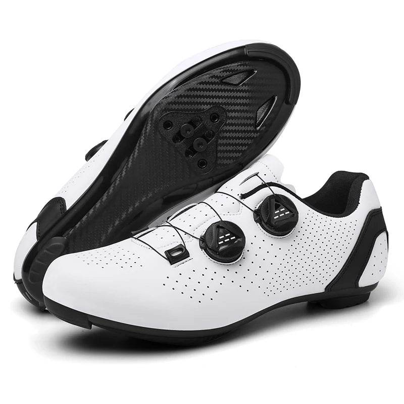 MTB Cycling Shoes Men Sports Dirt Road Bike Shoes Flat Speed Cycling Sneakers Flats Mountain Bicycle Footwear SPD Cleats Shoes - KICKSTART