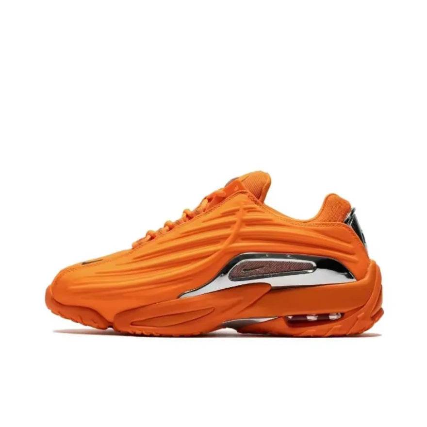 Nike Orange Hot Step 2/ Air Terra Men's and Women's Comfortable Shock Absorption Casual Running Shoes Retro Life Casual Shoes - KICKSTART