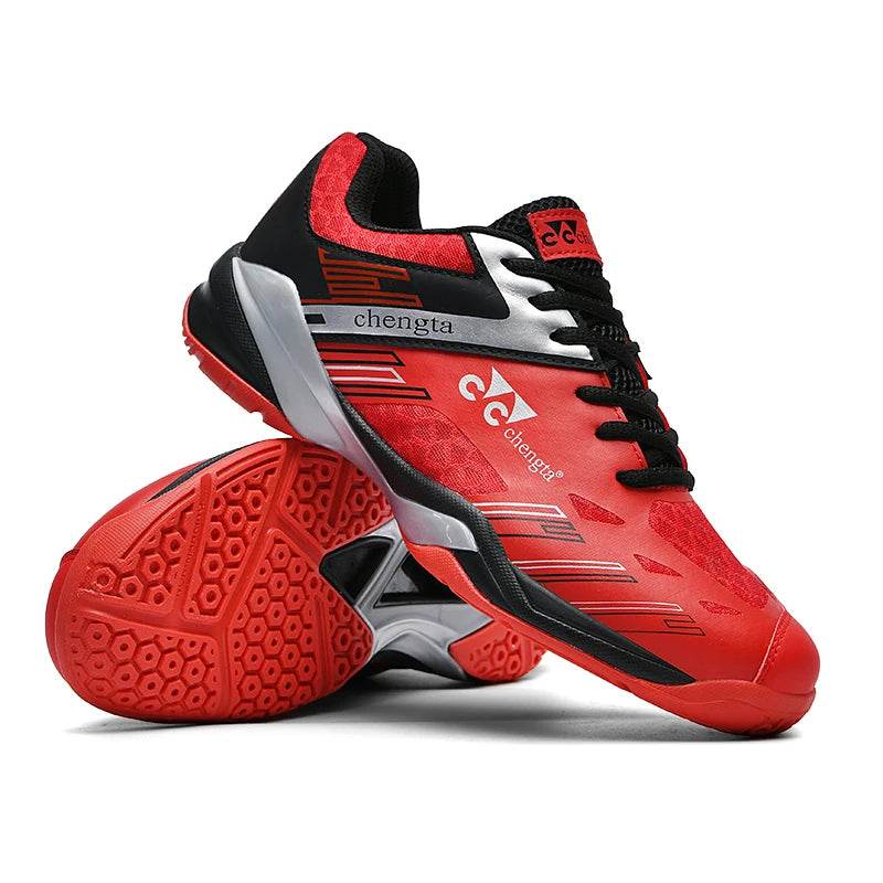 Men Tennis Lightweight Carbon Plate Badminton Training Sport Shoes Outdoor Professional Volleyball Squash Athletic Sneakers - KICKSTART