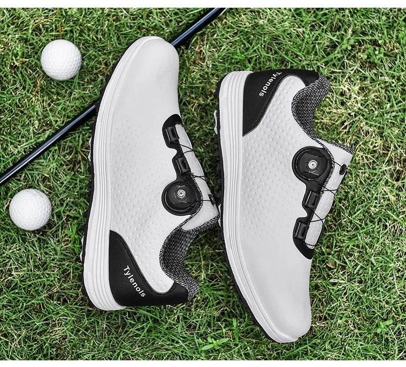 Singelila Men's Golf Shoes Brand No Cleats Comfortable Outdoor Training Walking Sneakers Men's Golf Coach Shoes 37-46 - KICKSTART