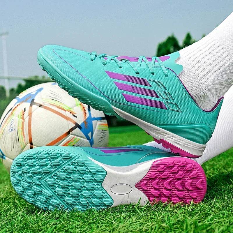 Men Soccer Shoes Society Professional Grass Training Original Football Shoes Cleats Indoor Fast Non Slip Football Field Boots - KICKSTART