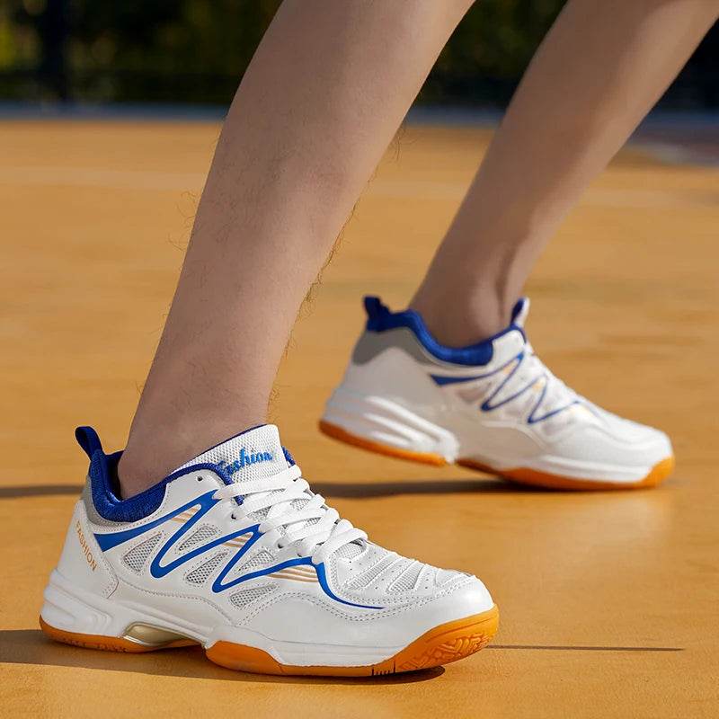 2024 New Volleyball Shoes Large 47 48 Indoor Fitness Breathable Badminton Shoes Men's Training Tennis Shoes - KICKSTART