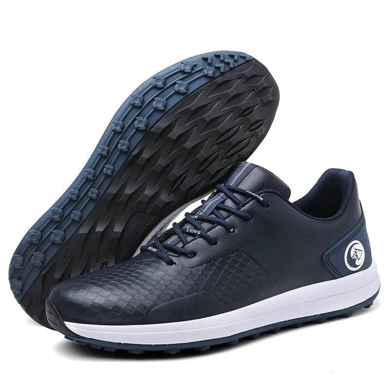 Professional Casual Golf Shoes Outdoor Waterproof Non-Slip Golf Sneakers Men Luxury Athletic Golfer Footwear Golfing Sport Shoes - KICKSTART