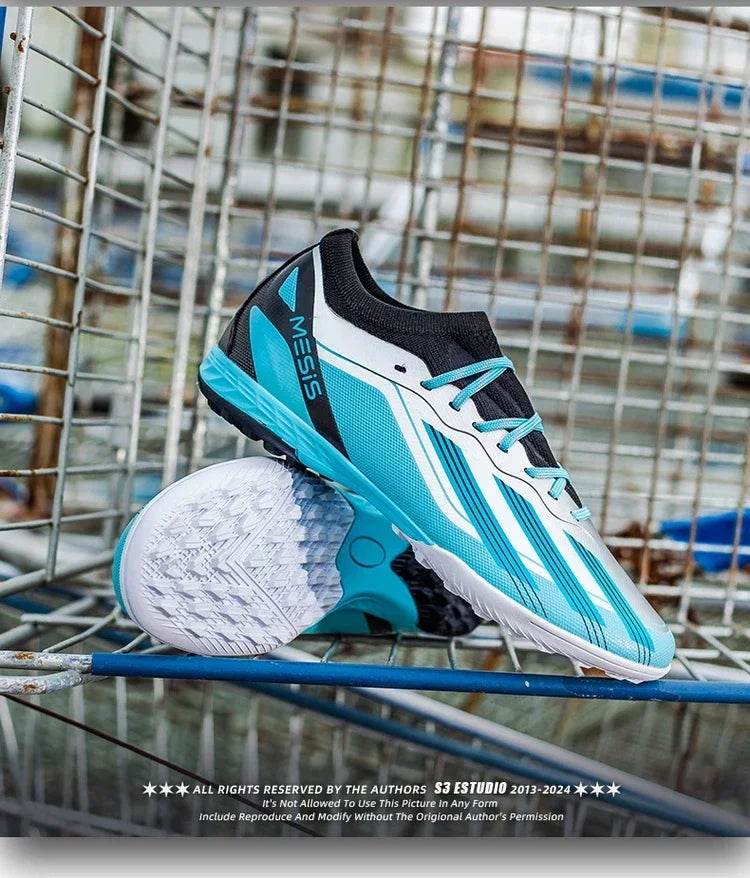 Original New Men Football Shoes Professional Grass Training TF/FG Soccer Shoes Society Cleats Indoor Fast Football Field Boots - KICKSTART