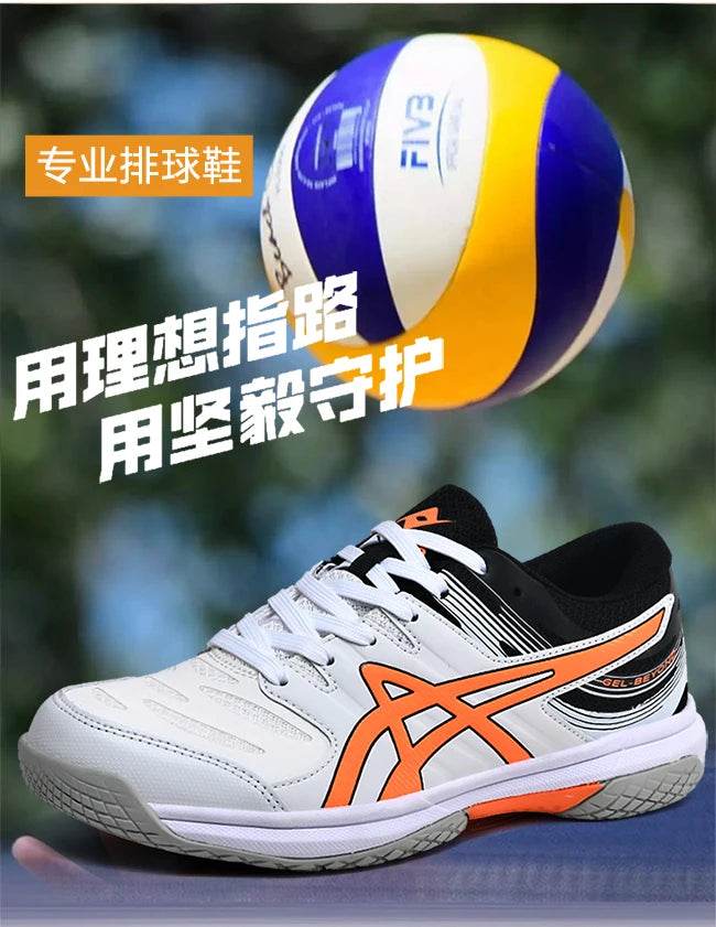 Professional Volleyball Shoes Men Women Breathable Comfortable Sport Shoes Non-slip Training Tennis Sneakers Men - KICKSTART