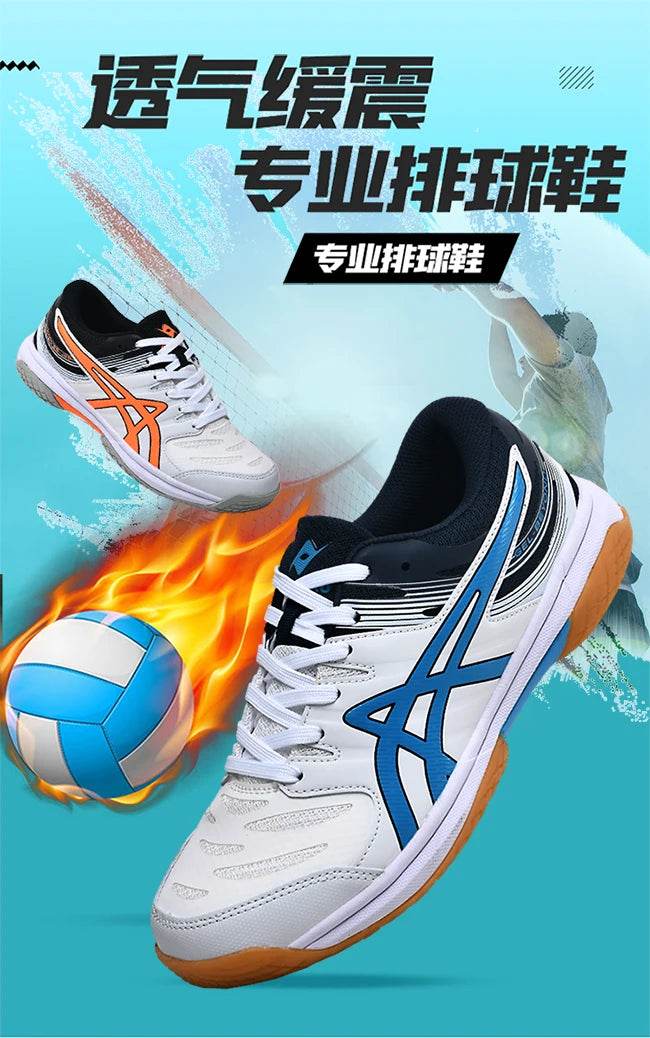 Professional Volleyball Shoes Men Women Breathable Comfortable Sport Shoes Non-slip Training Tennis Sneakers Men - KICKSTART