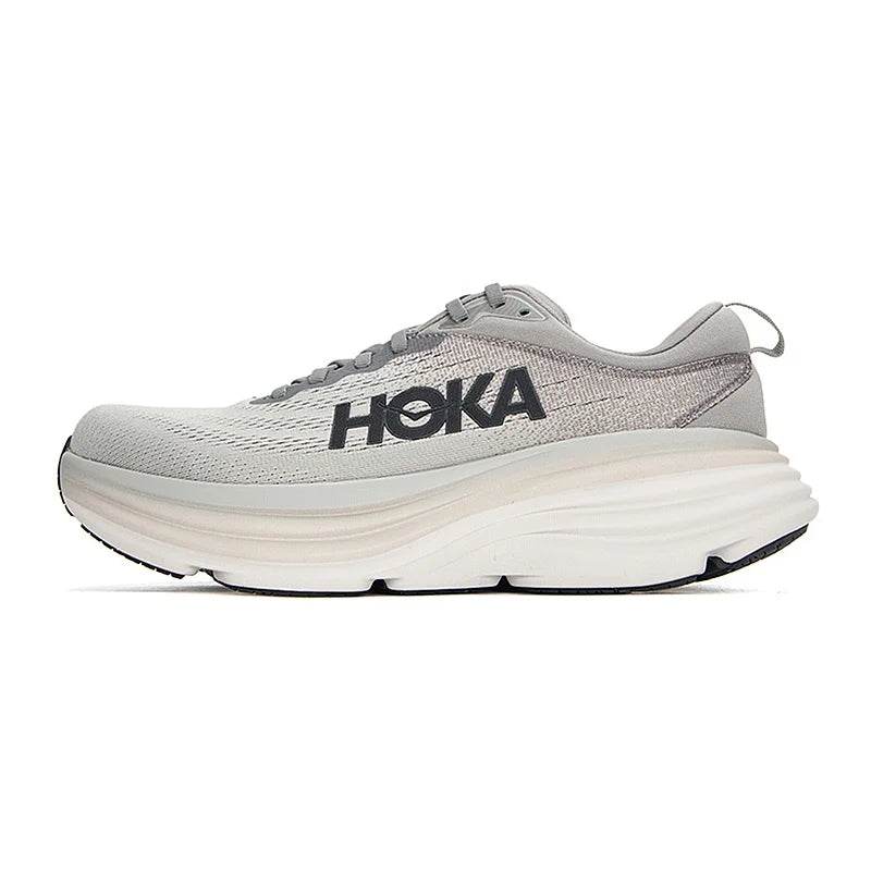 Hoka One One Sport Running Shoes Bondi8 Anti Slip Cushioning Road Runs Shoes Men Sport Shoes Lifestyle Outdoor Sneaker Women - KICKSTART