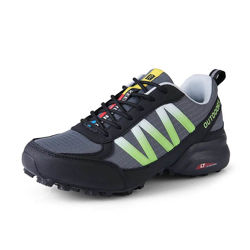 SMS New Men Shoes Sneakers Breathable Outdoor Mesh Hiking Shoes Casual Light Male Sport Shoes Comfortable Climbing Shoes - KICKSTART