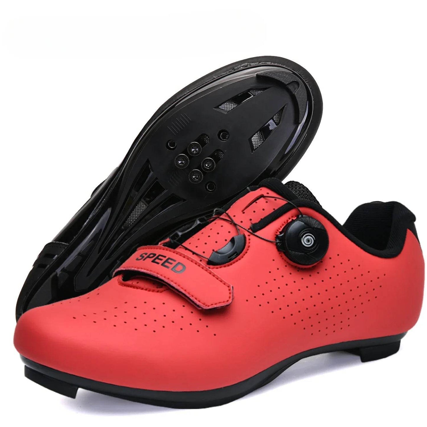 Professional Cycling Shoes Men MTB Self-Locking Outdoor Bicycle Sneakers Racing Road Bike SPD Cleat Shoes Ultralight Sport Shoes - KICKSTART