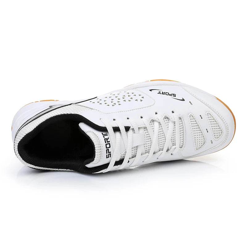 Unisex Men Women Badminton Squash Sports Shoes Ultra-light Rubber Sole Volleyball Tennis Training Sneakers - KICKSTART