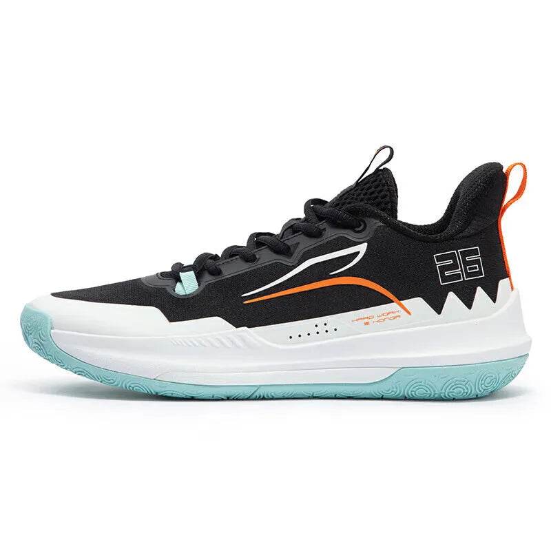 361 Degrees DVD Team Basketball Shoes Low-top Wear-resistant Non-slip Professional Actual Combat Cushion Male Sneakers 672431109 - KICKSTART