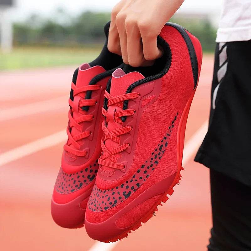 Track and Field Spikes Shoes for Men and Women, Professional Athlete, Running, Tracking, Nail Training, Sneakers - KICKSTART