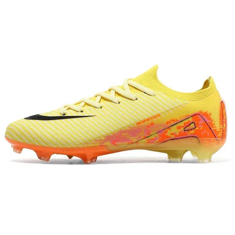 Men FG Soccer Shoes Resistant Society Football Field Boots Original Comfortable Football Shoes Cleats Ultralight Studded Match - KICKSTART