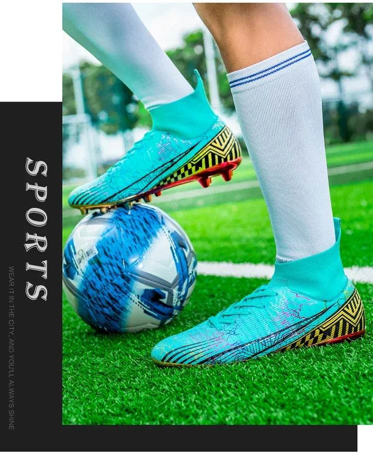 Football Soccer Shoes Sports Shoes for Boys Professional Youth Football Shoes for Men's Casual Sneakers Men Zapatos De Futbol - KICKSTART