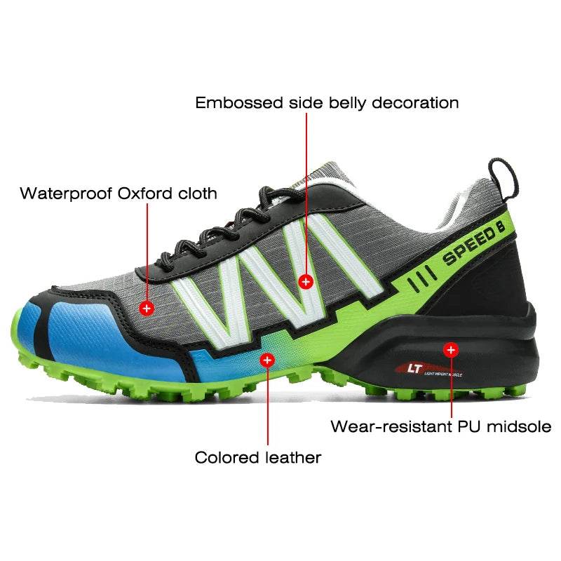 Men Women Cycling Shoes zapatillas ciclismo mtb Bike Riding Shoes Motorcycle Shoes Waterproof Bicycle Shoes Hiking Sneakers Male - KICKSTART