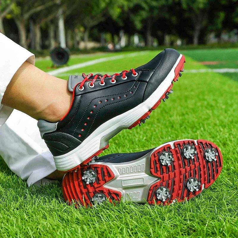 Waterproof Golf Shoes Men Golf Sneakers Comfortabl Gym Sneakers Walking Footwear - KICKSTART