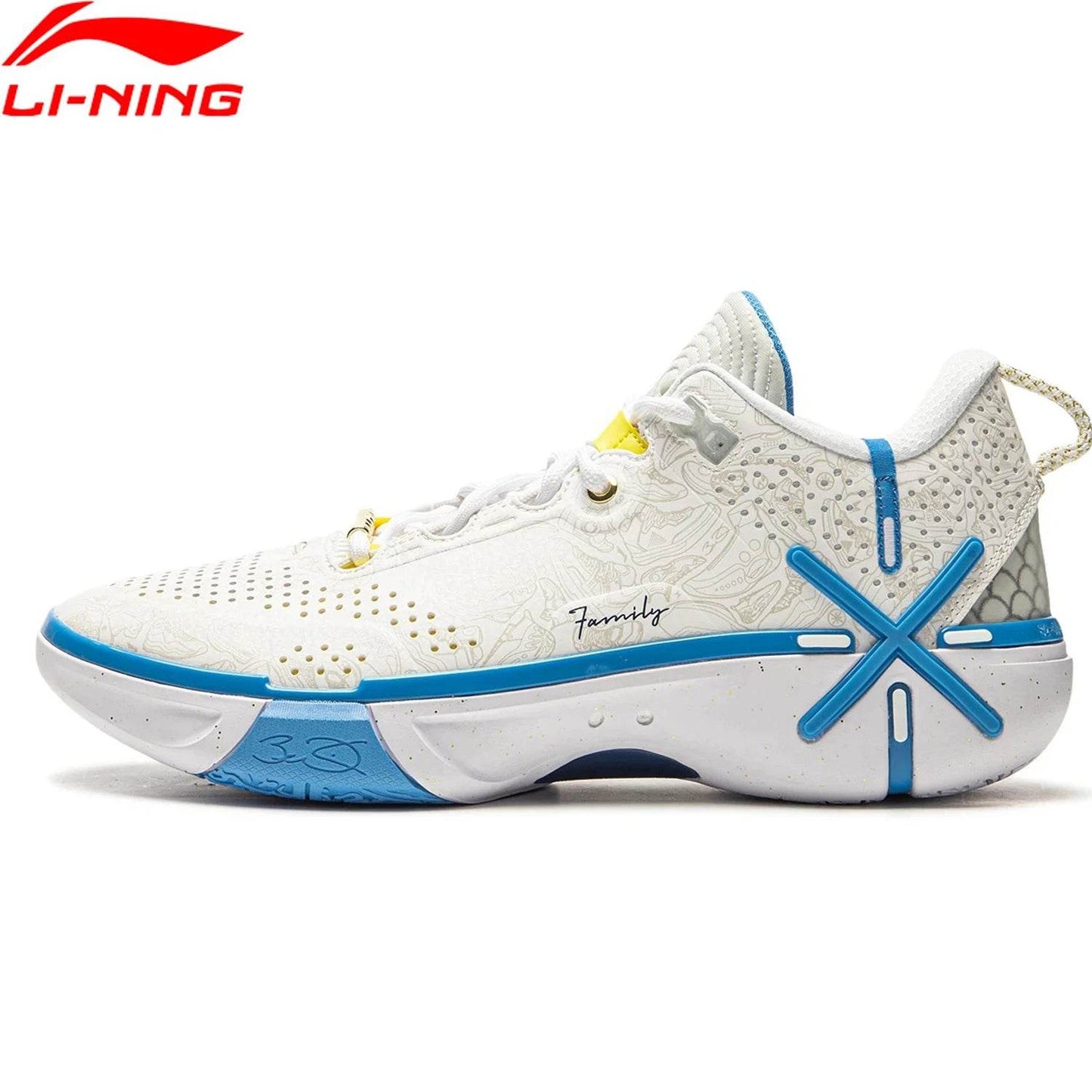 Li-Ning Men WADE SHADOW 6 On Court Basketball Shoes Cushion Wearable Sport Shoes Stable Support Sneakers ABPU029 - KICKSTART