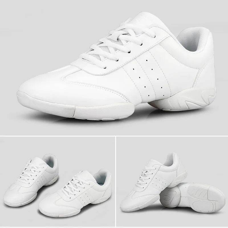 Child Competitive Aerobics Shoes Soft Bottom Fitness Shoes Men Women Jazz Shoes Professional Training Dance Sneakers Children - KICKSTART