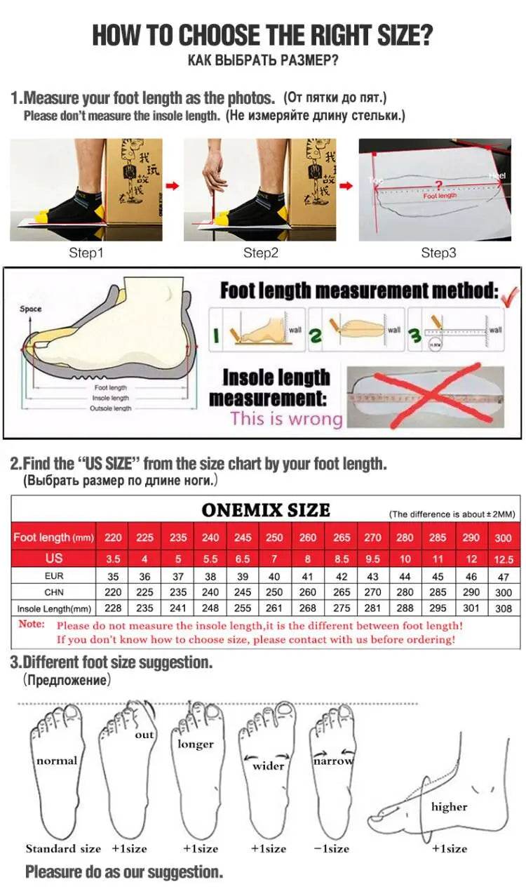 ONEMIX Top Cushioning Running Shoes Suitable for Heavy Runners Lace Up Sport Shoes Non-slip Outdoor Athletic Sneakers for Men - KICKSTART