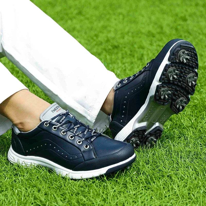 Waterproof Golf Shoes Men Golf Sneakers Comfortabl Gym Sneakers Walking Footwear - KICKSTART