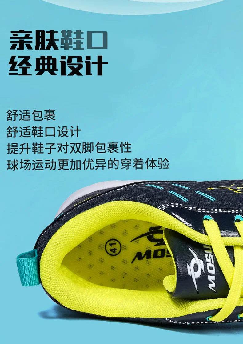 Professional Men Soccer Training Sneakers Teenage School Students Football Practice Shoes Non-slip Turf Grass Athletic Trainers - KICKSTART