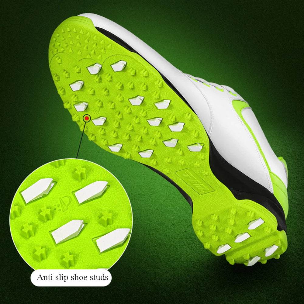 PGM Golfs Shoes For Men Comfy Breathable Waterproof Sneaker Lace-Up Non-Slip Causal Sports Shoes Golfs Accessories 39-44 Size - KICKSTART