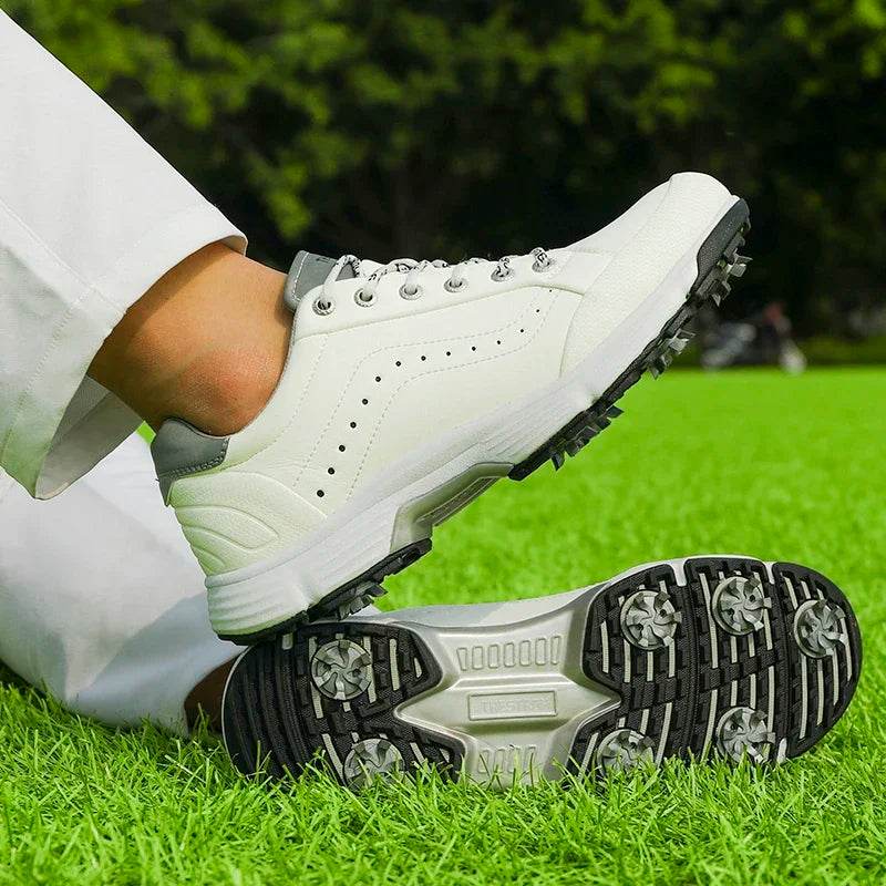 Waterproof Golf Shoes Men Golf Sneakers Comfortabl Gym Sneakers Walking Footwear - KICKSTART