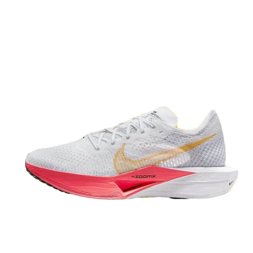 Nike ZoomX Vaporfly Next% 3 Comfortable Lightweight Low Top Running Shoes Marathon Running Shoes Men's and Women's White - KICKSTART