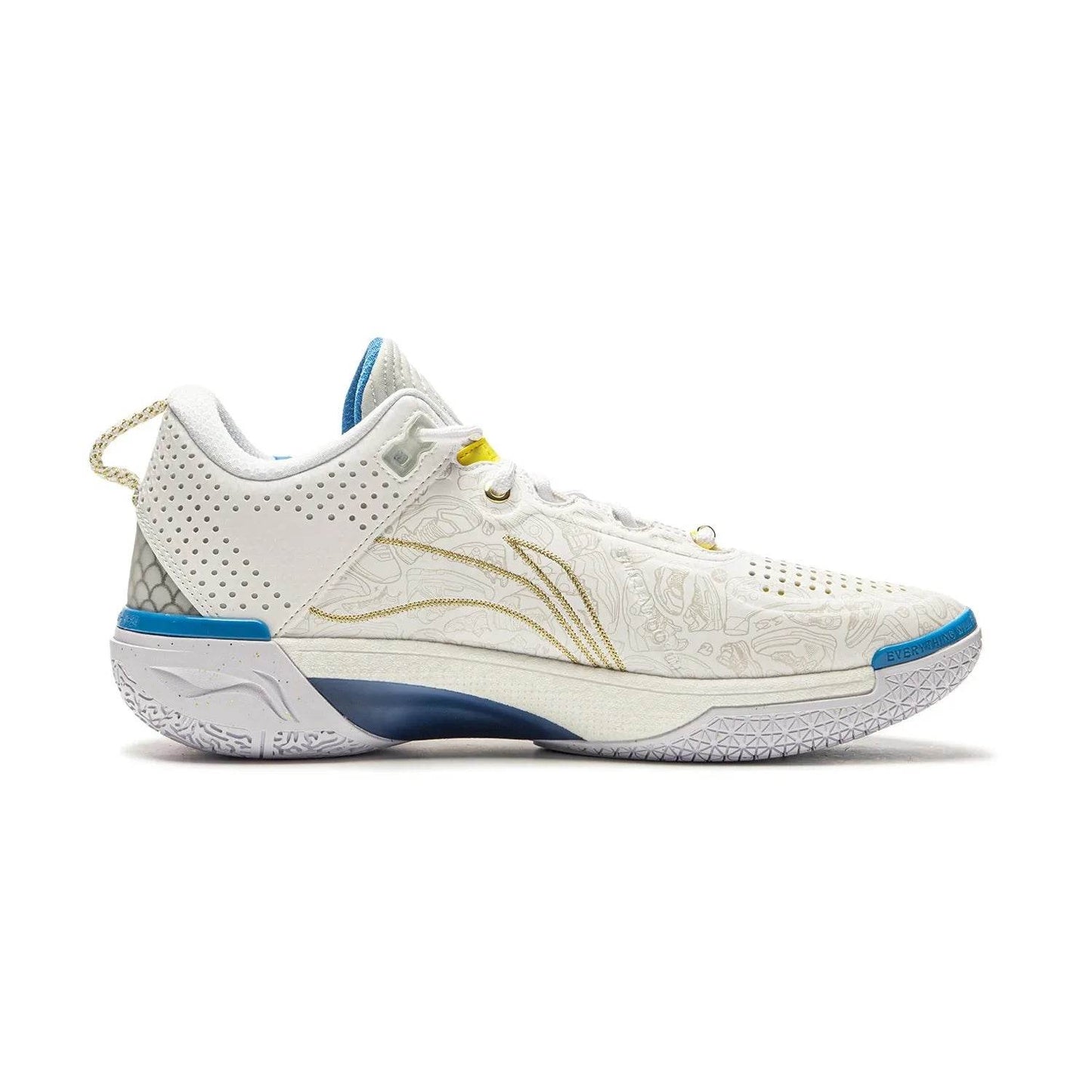 Li-Ning Men WADE SHADOW 6 On Court Basketball Shoes Cushion Wearable Sport Shoes Stable Support Sneakers ABPU029 - KICKSTART