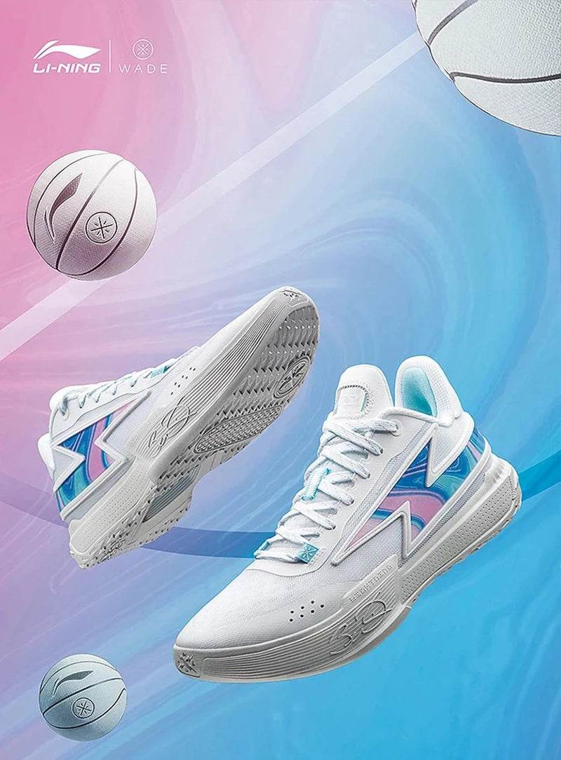 Li-Ning Men WADE GENERATION Z On Court Basketball Shoes Breathable Wearable Cushion LiNing Son of Flash Basic Team Shoes ABPU027 - KICKSTART