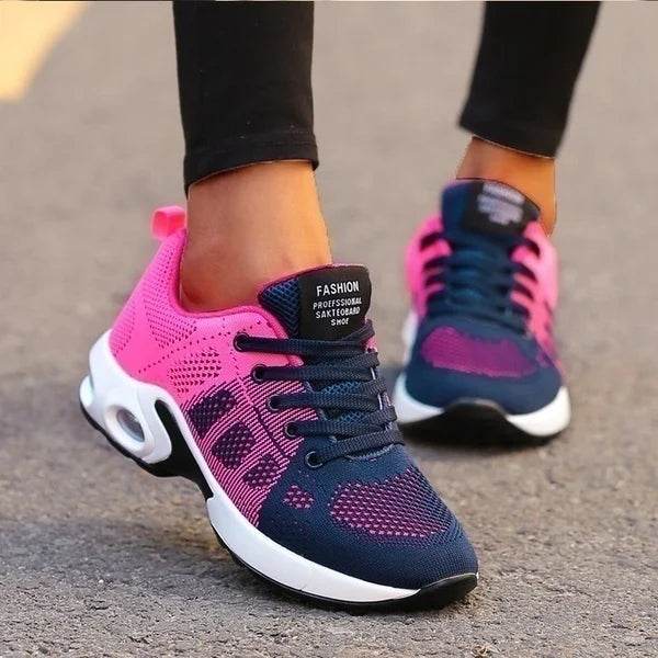 Women Dance Shoes Breathable Mesh Outdoor Light Weight Sports Shoes Casual Walking Sneakers Tenis Feminino Zapatos Mujer - KICKSTART