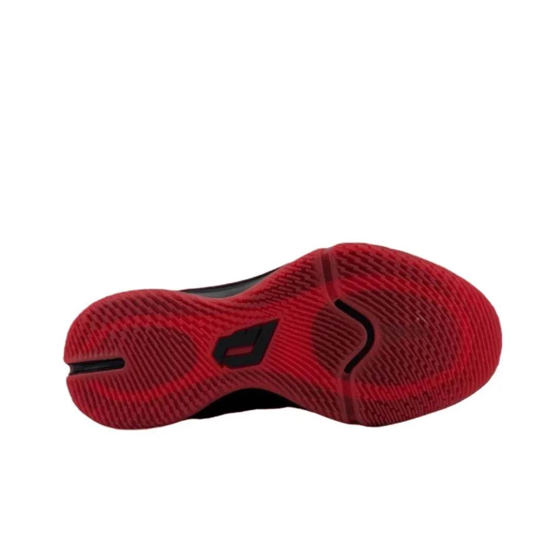 Adidas Dame 9 Men's Low Top Basketball Shoes Shock Absorbing, Slip Resistant and Wear Resistant Red and Black Colorway - KICKSTART