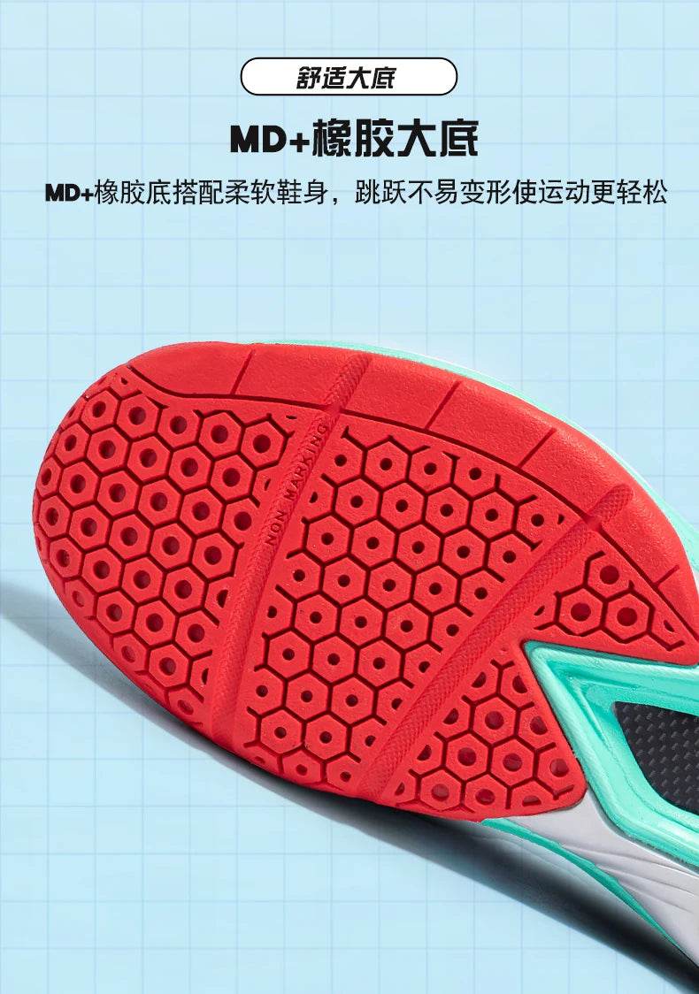 Men Badminton Sport Shoes Quick Lacing Men Volleyball Sneakers Non-slip Women Table Tennis Shoes Outdoor Tennis Footwear A88 - KICKSTART