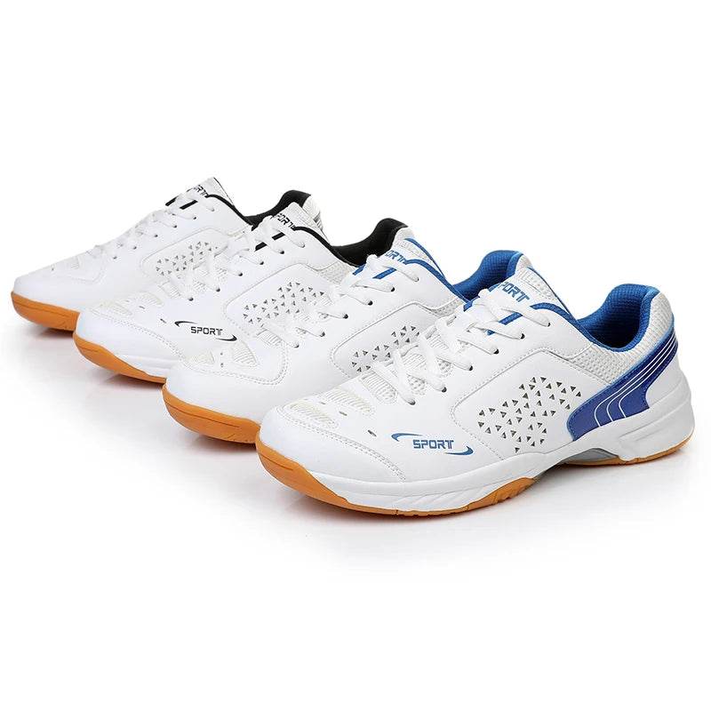 Unisex Men Women Badminton Squash Sports Shoes Ultra-light Rubber Sole Volleyball Tennis Training Sneakers - KICKSTART