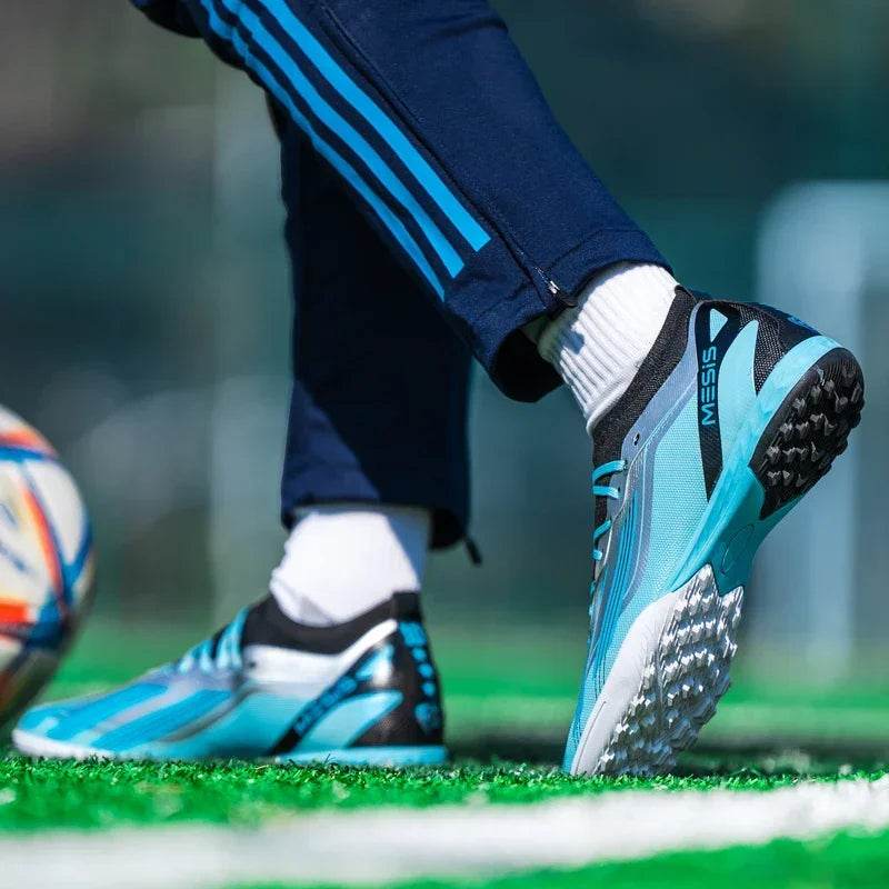 Original New Men Football Shoes Professional Grass Training TF/FG Soccer Shoes Society Cleats Indoor Fast Football Field Boots - KICKSTART