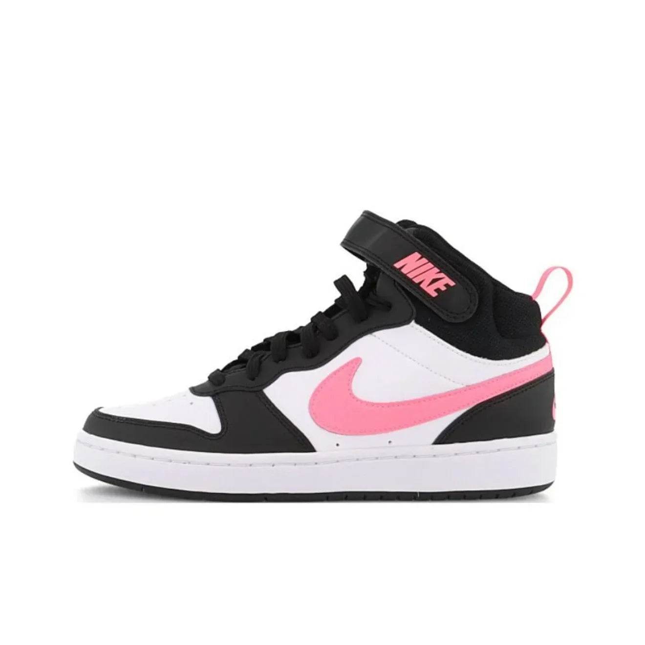 NIKE Court Borough Mid 2 Tide anti-slip Shock absorption High-top Durable Sports Running Basketball Shoes Casual Shoes Sneakers - KICKSTART