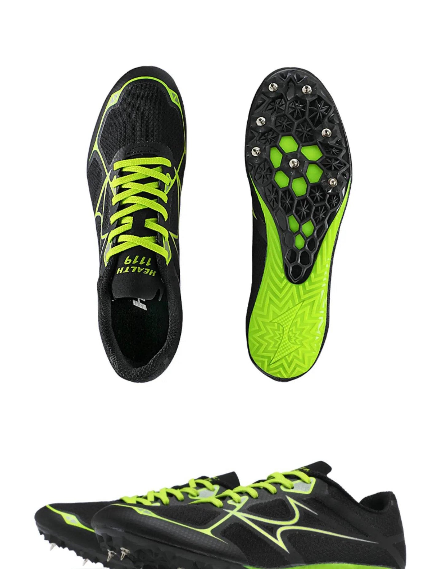 Health Spike New Track and Field Sprint Training Shoes for Male and Female Students In Long Distance Athletics Competition 1119 - KICKSTART