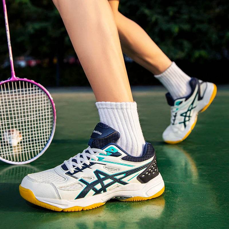 New Professional Volleyball Shoes Men Women Big Size 36-44 Light Weight Badminton Sneakers Anti Slip Volleyball Sneakers Shoe - KICKSTART