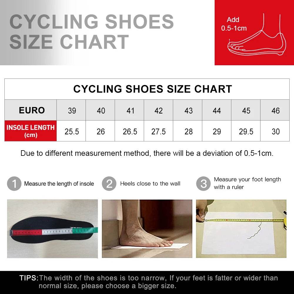 Santic Carbon Fiber Cycling Shoes Men Outdoor Professional Road Racing Shoes Adjustable Auto-lock Road Riding Bicycle Sneakers - KICKSTART