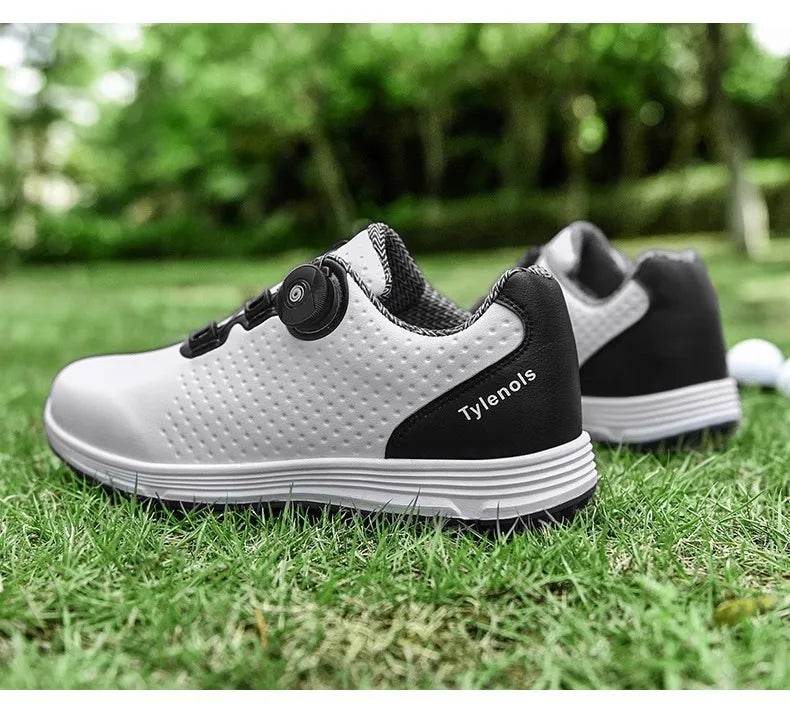 Singelila Men's Golf Shoes Brand No Cleats Comfortable Outdoor Training Walking Sneakers Men's Golf Coach Shoes 37-46 - KICKSTART