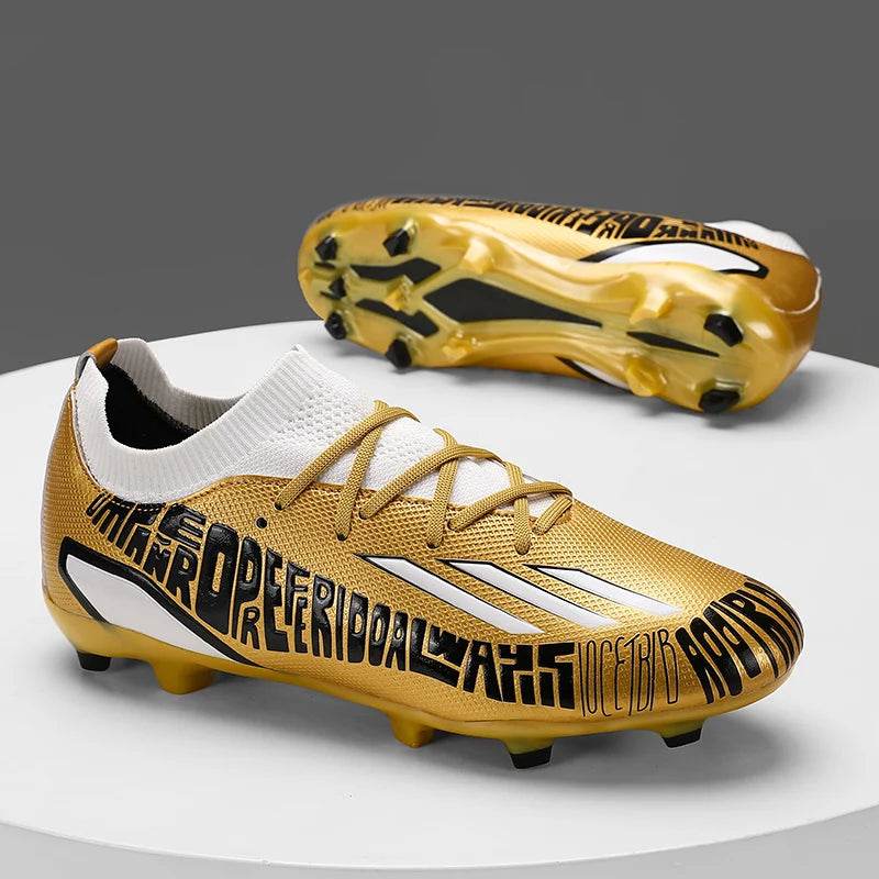 New Men Football Shoes Fast Society Cleats Soccer Shoes Professional Grass Training Football Field Boots Sneaker Match Non Slip - KICKSTART