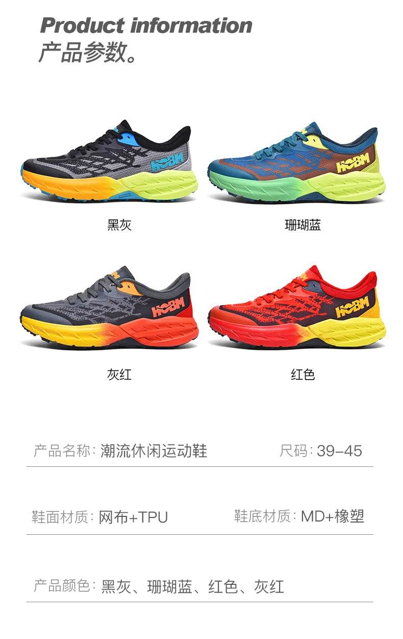 Sports Running Shoes Men Casual Marathon AirCushion Breathable Ultralight Women's Comfort Athletic Nonskid Sneakers Tenis Hiking - KICKSTART