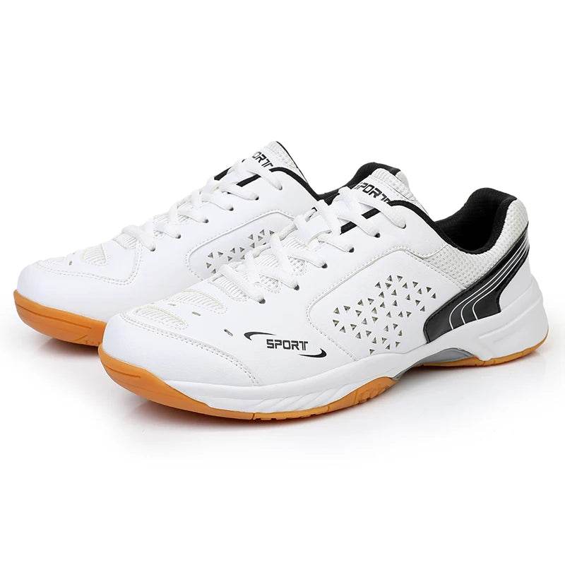 Unisex Men Women Badminton Squash Sports Shoes Ultra-light Rubber Sole Volleyball Tennis Training Sneakers - KICKSTART