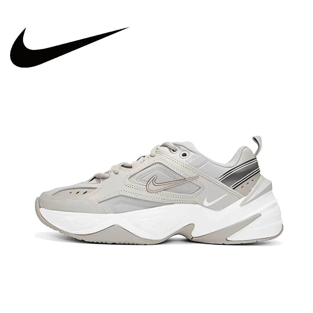 Nike M2K Tekno Low Classic Retro Casual Running Shoes Women's Shock Absorption Anti slip Sneakers Khaki - KICKSTART